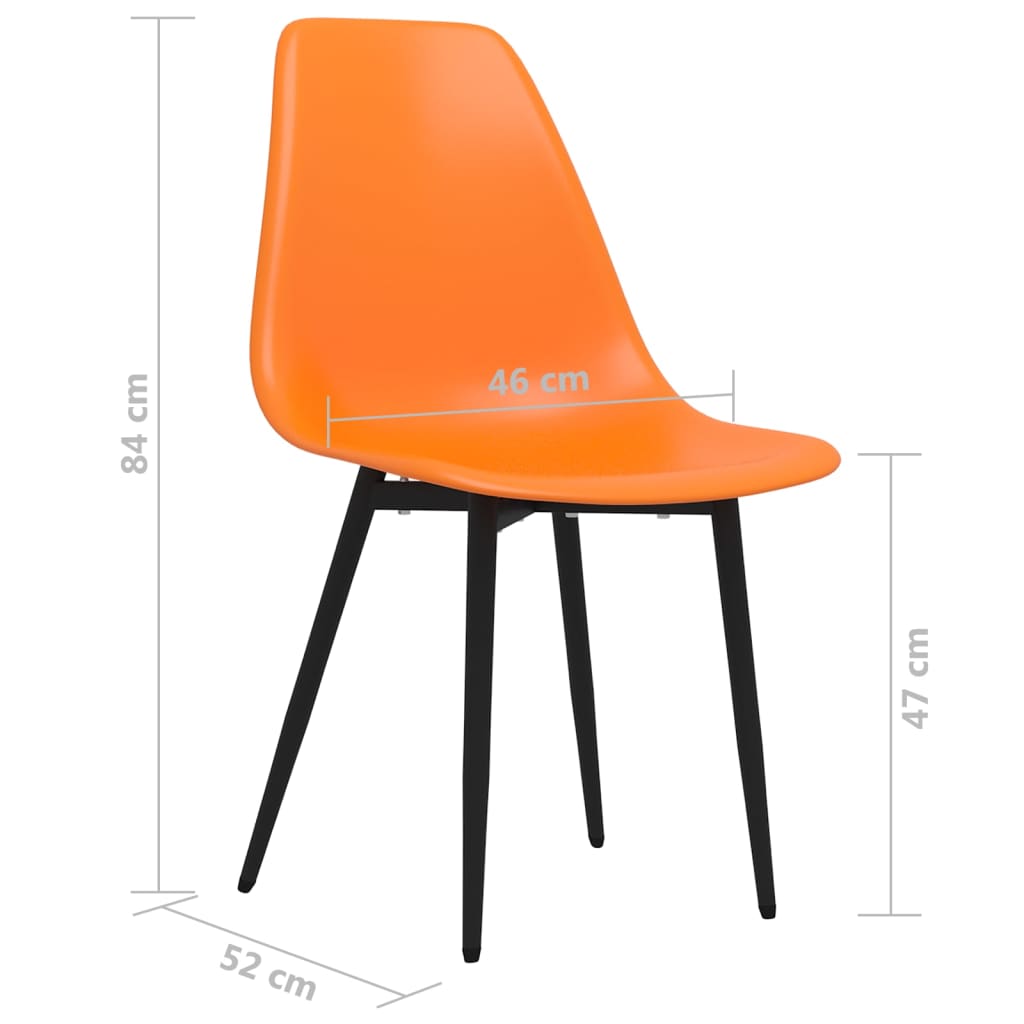 Eetkamerstoelen 4 st PP