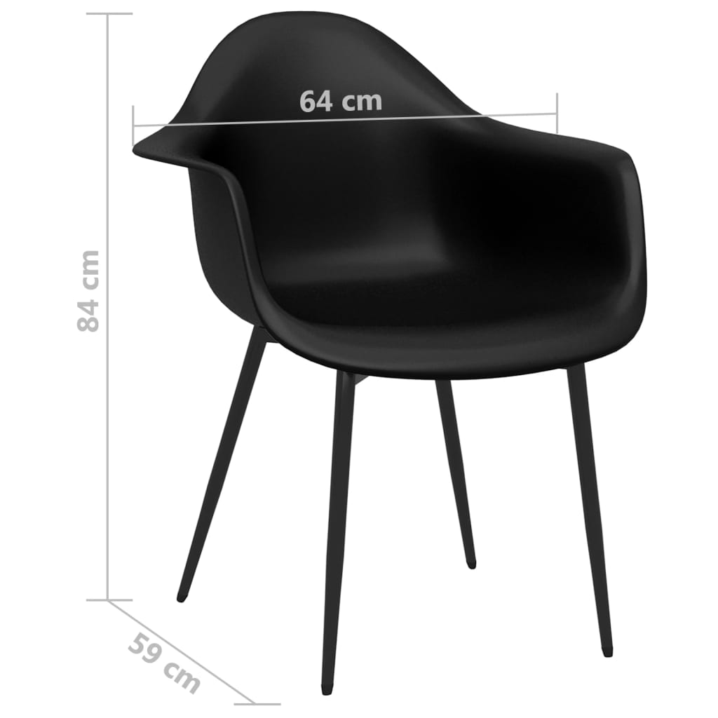 Eetkamerstoelen 2 st PP