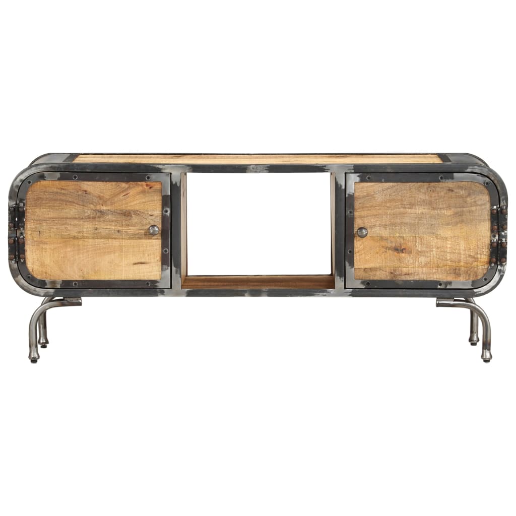 Tv-meubel 110x30x42 cm massief gerecycled hout meerkleurig