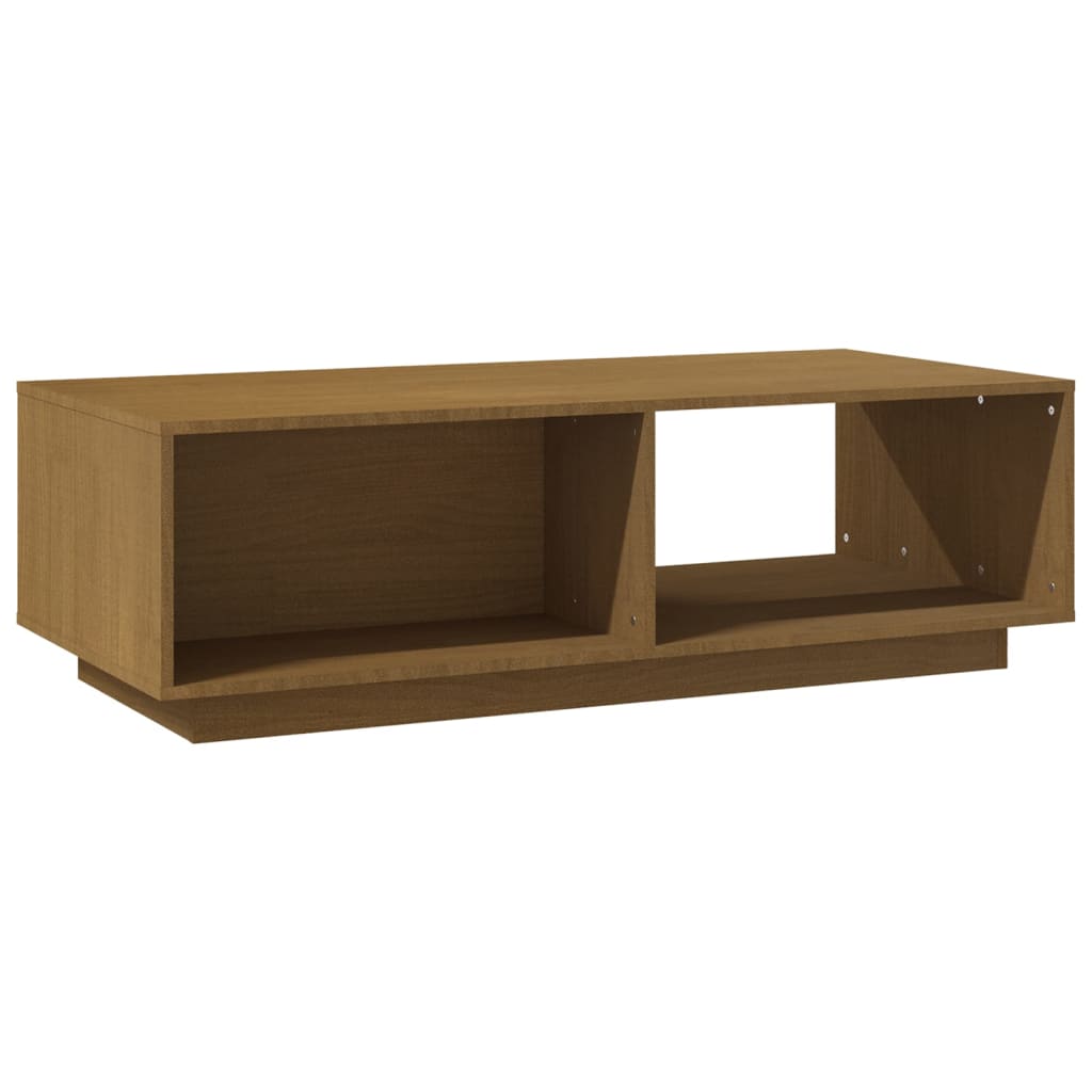 Salontafel 110x50x33,5 cm massief vurenhout