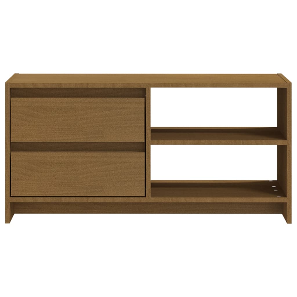 Tv-meubel 80x31x39 cm massief grenenhout