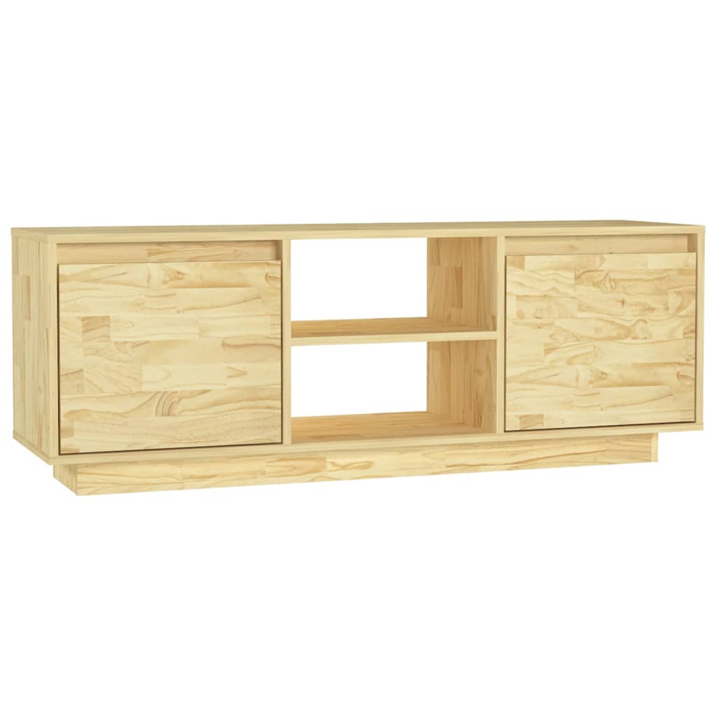 Tv-meubel 110x30x40 cm massief grenenhout