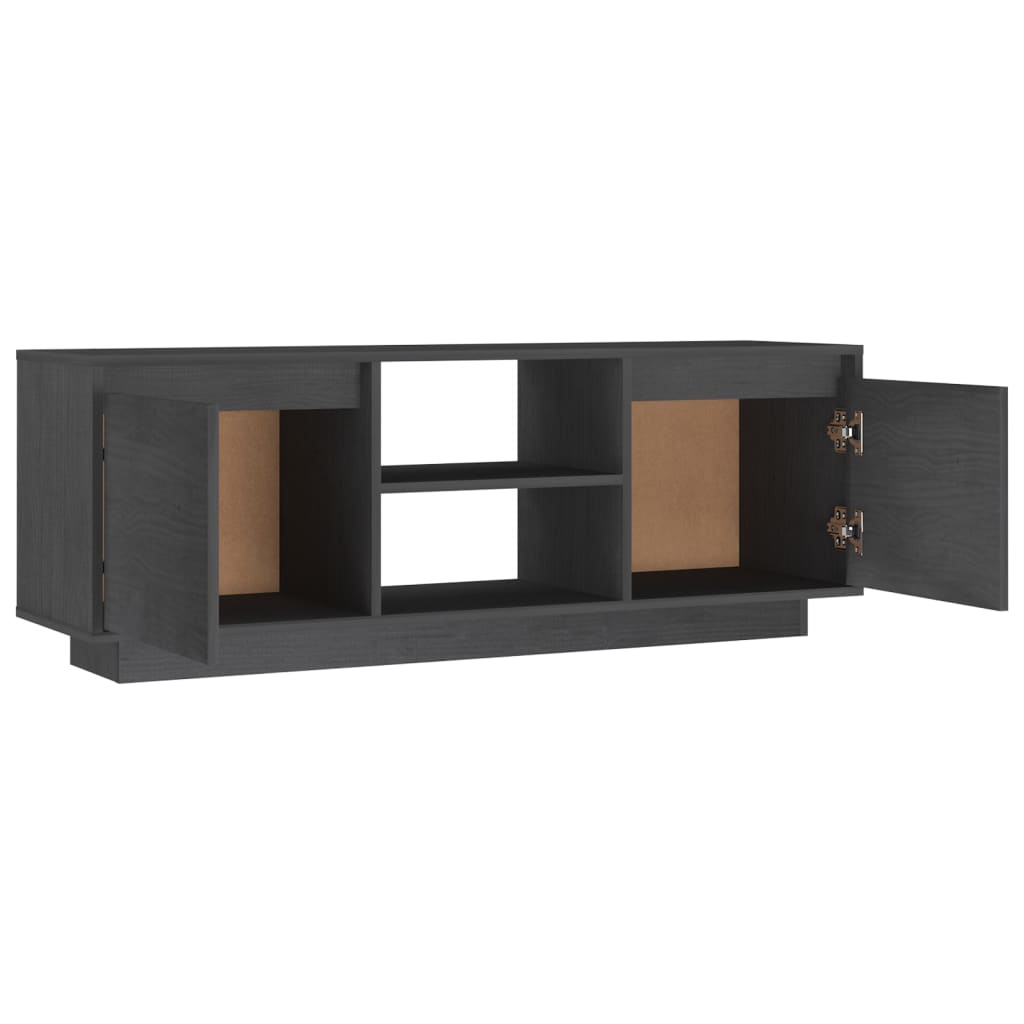 Tv-meubel 110x30x40 cm massief grenenhout