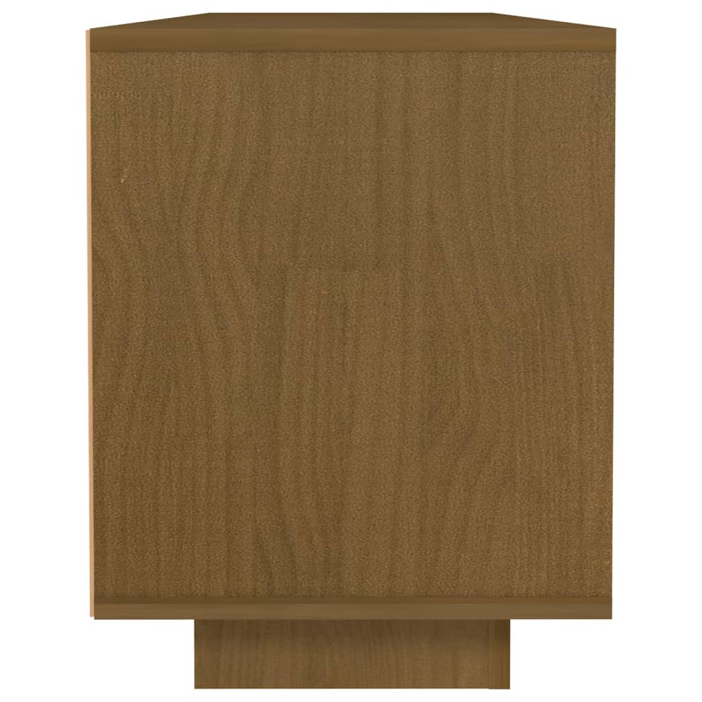 Tv-meubel 110x30x40 cm massief grenenhout