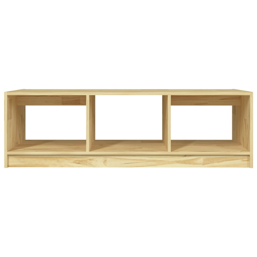 Salontafel 110x50x34 cm massief vurenhout