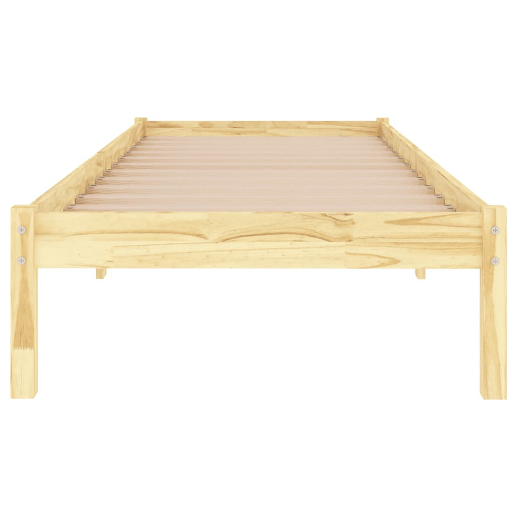 Bedframe massief grenenhout 140x190 cm