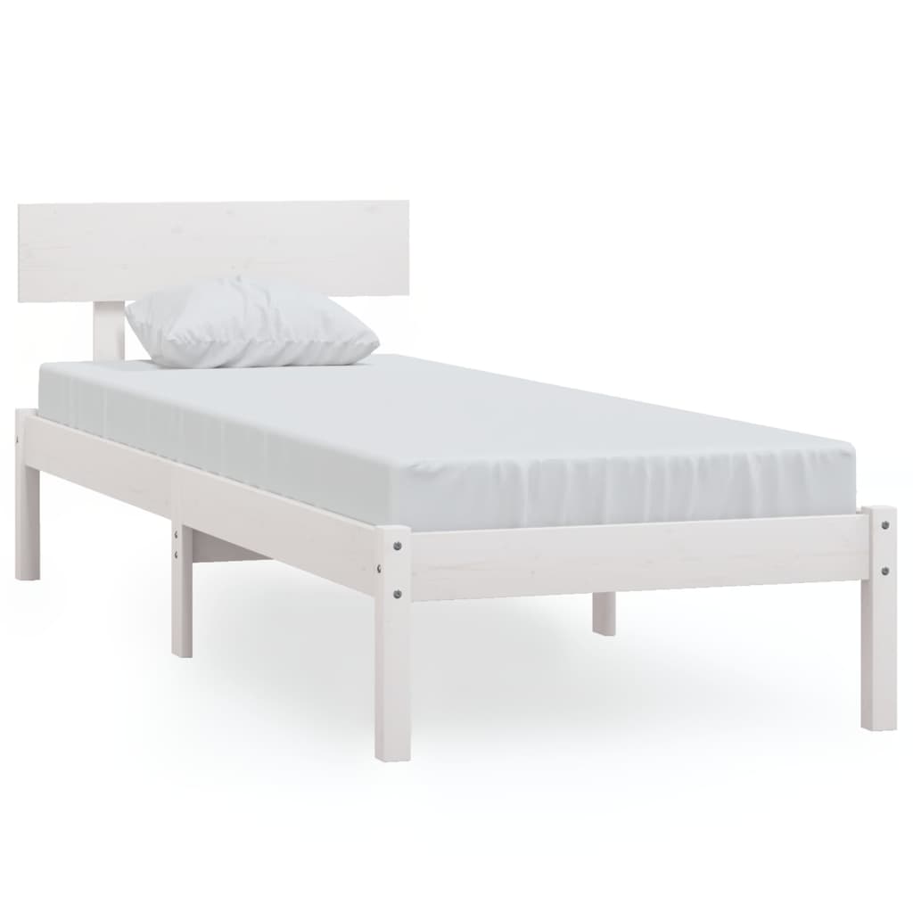 Bedframe massief hout 120x190 cm