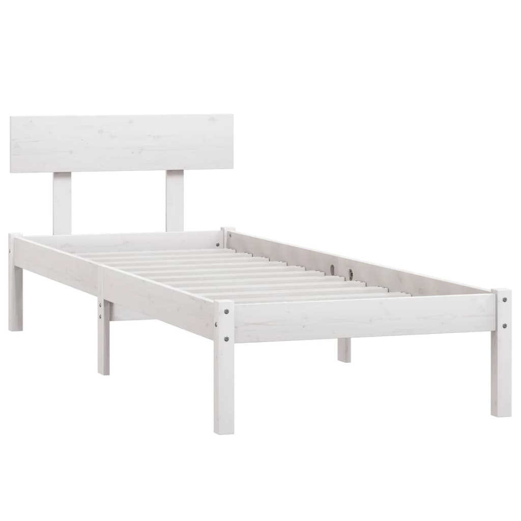 Bedframe massief hout 120x190 cm