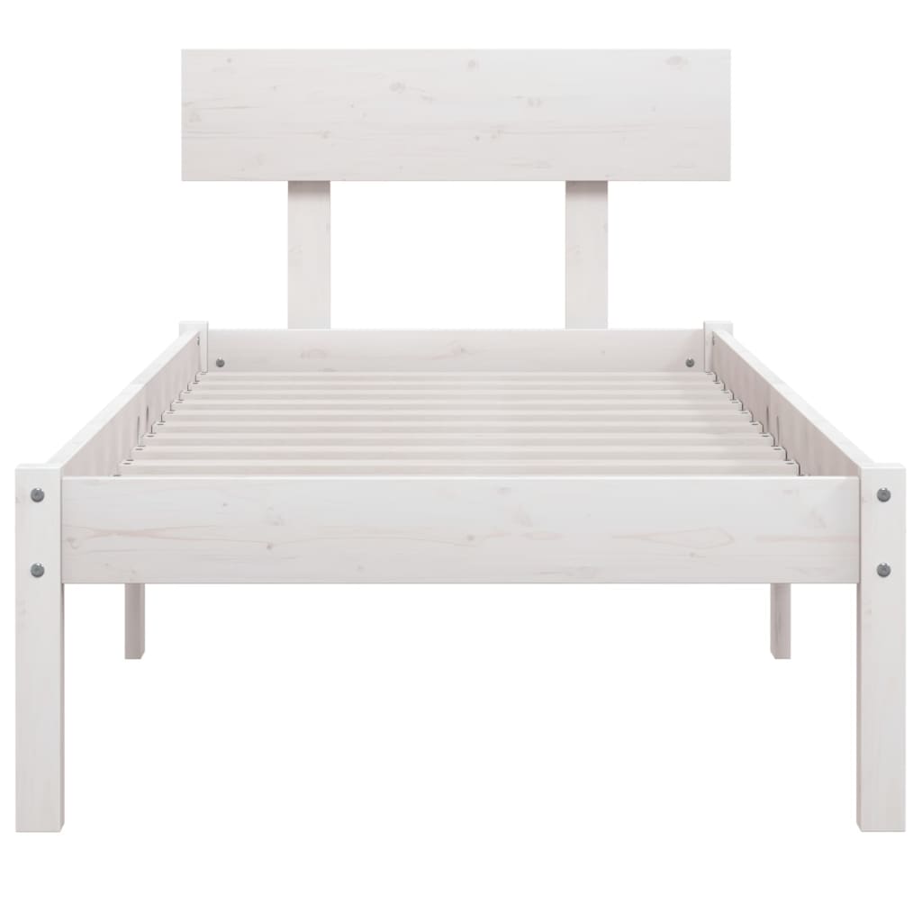 Bedframe massief hout 120x190 cm