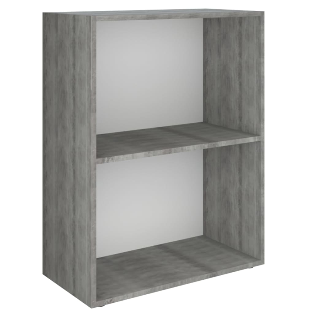 Boekenkast 60x31x78 cm bewerkt hout eikenkleurig