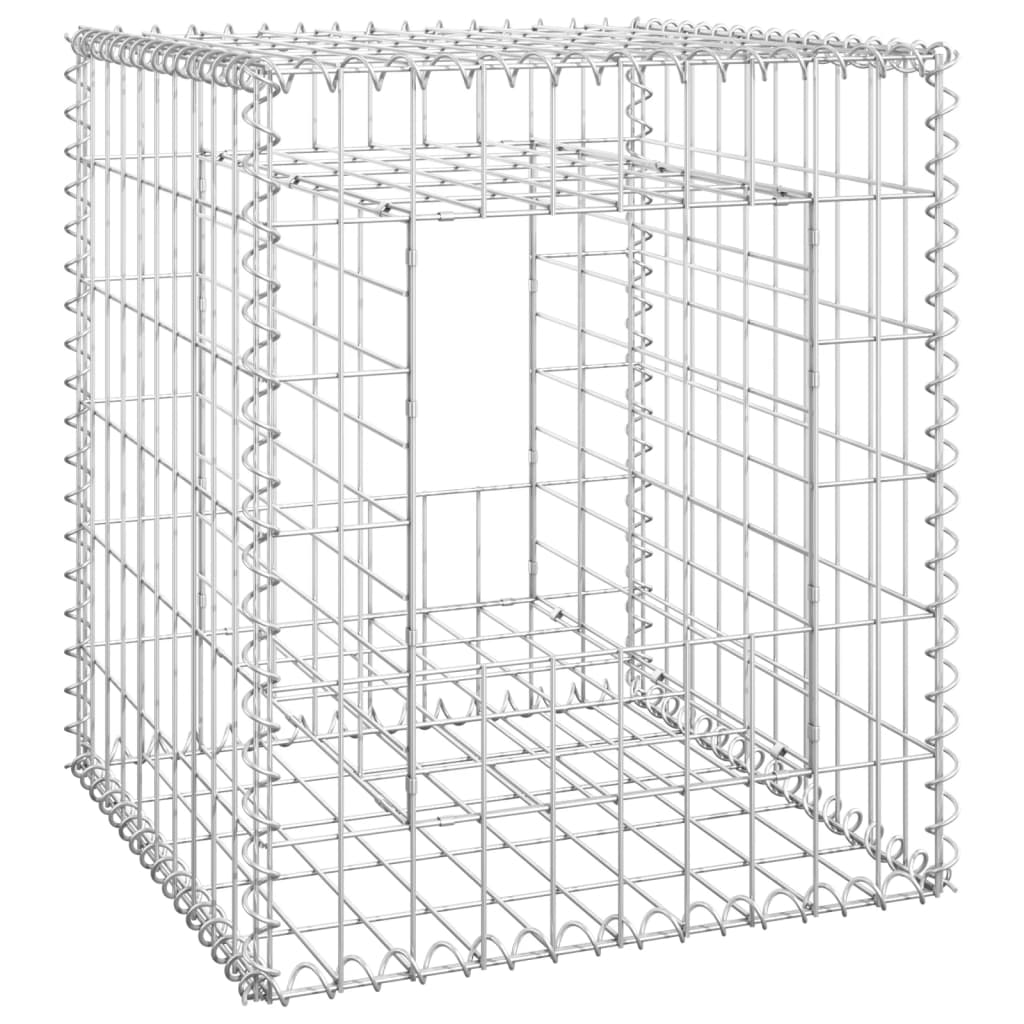 Schanskorf palen 2 st 40x40x140 cm ijzer