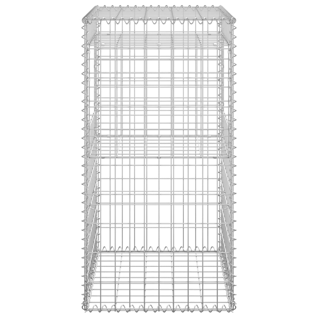 Schanskorf palen 2 st 40x40x140 cm ijzer