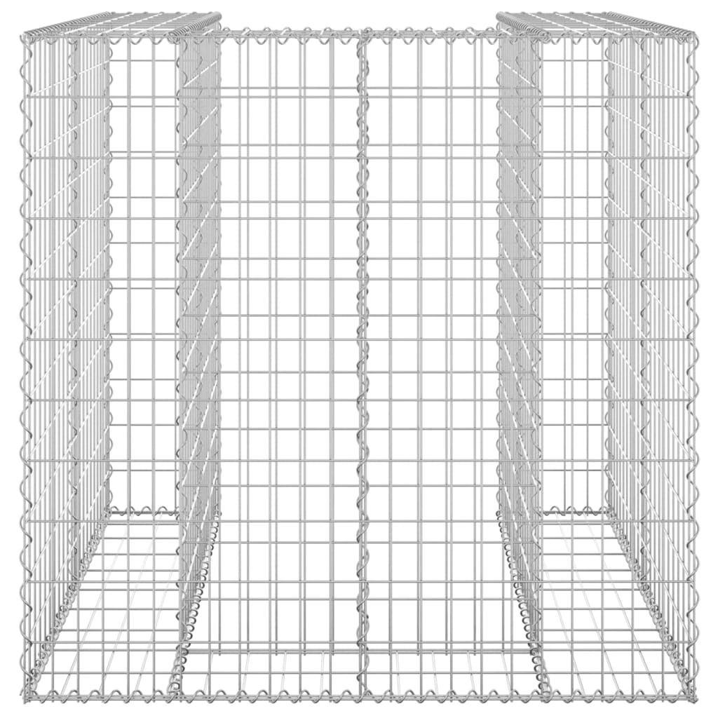 Schanskorf voor containers 254x100x110 cm gegalvaniseerd staal