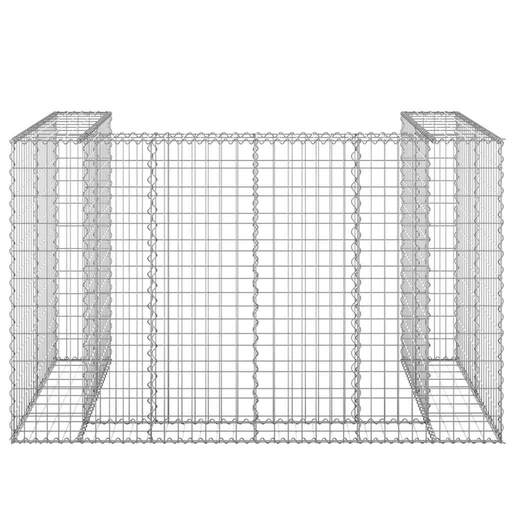 Schanskorf voor containers 254x100x110 cm gegalvaniseerd staal