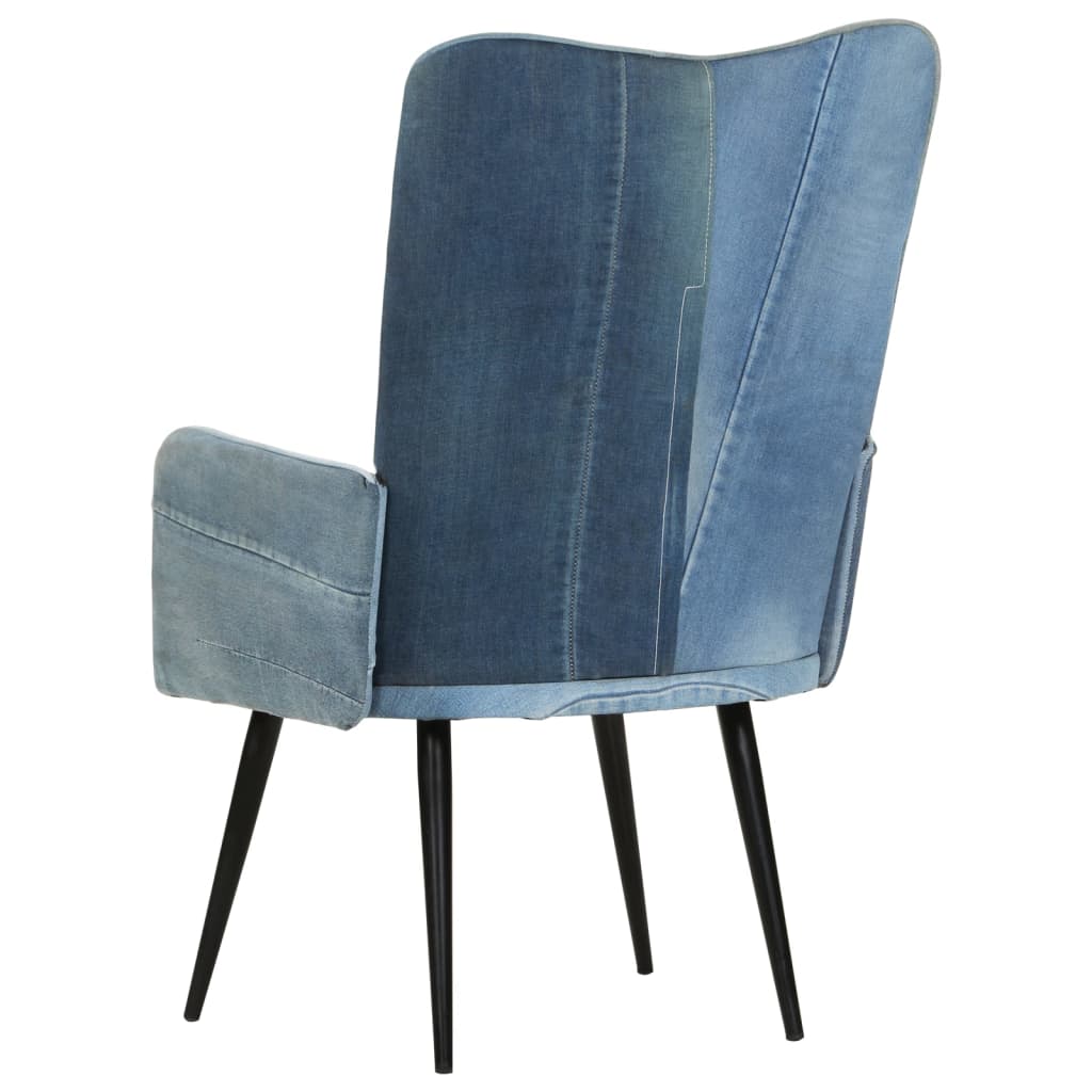 Fauteuil echt leer