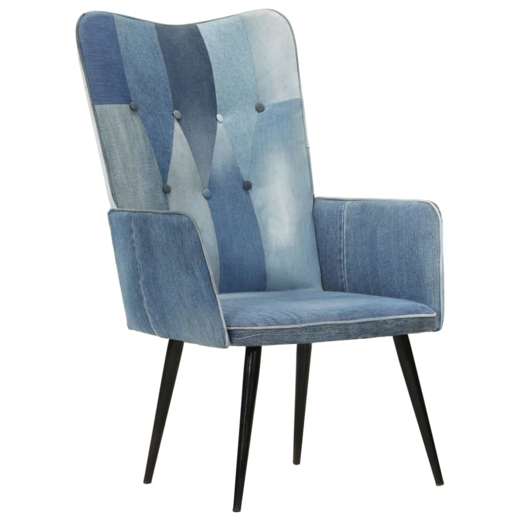 Fauteuil echt leer