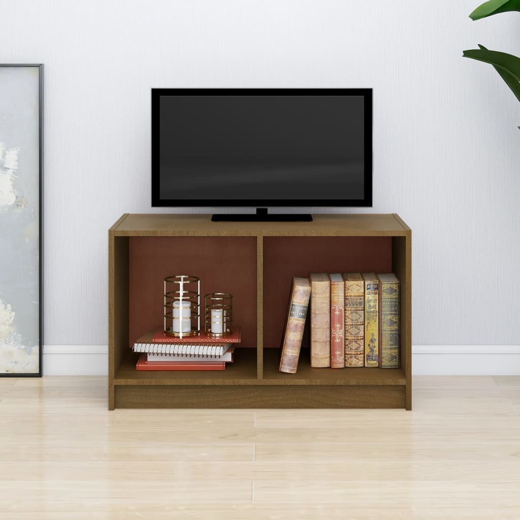 Tv-meubel 70x33x42 cm massief grenenhout