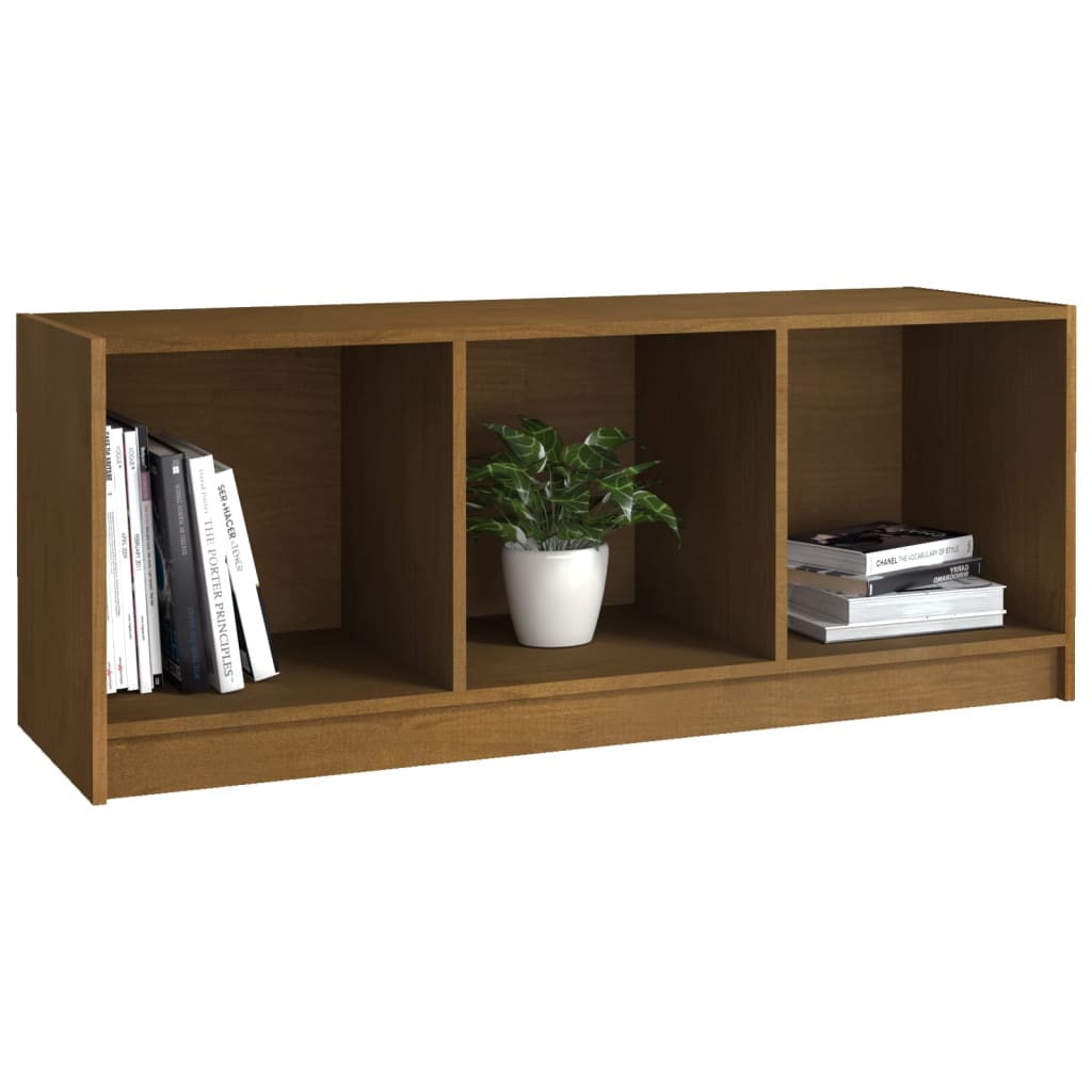 Tv-meubel 104x33x41 cm massief grenenhout