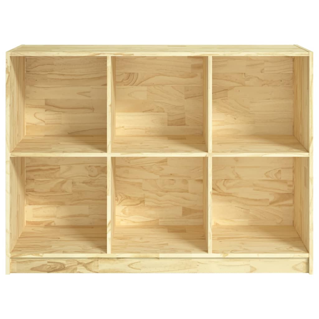 Boekenkast 104x33x76 cm massief grenenhout