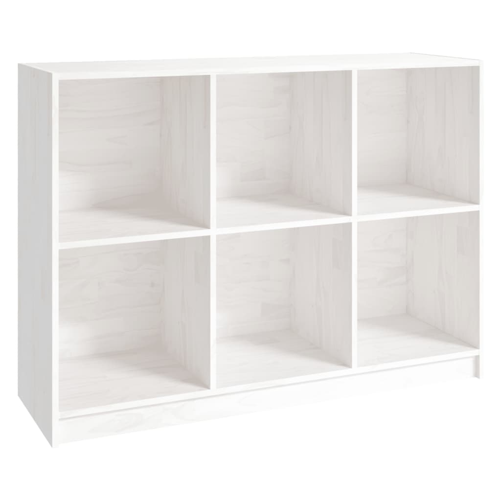 Boekenkast 104x33x76 cm massief grenenhout