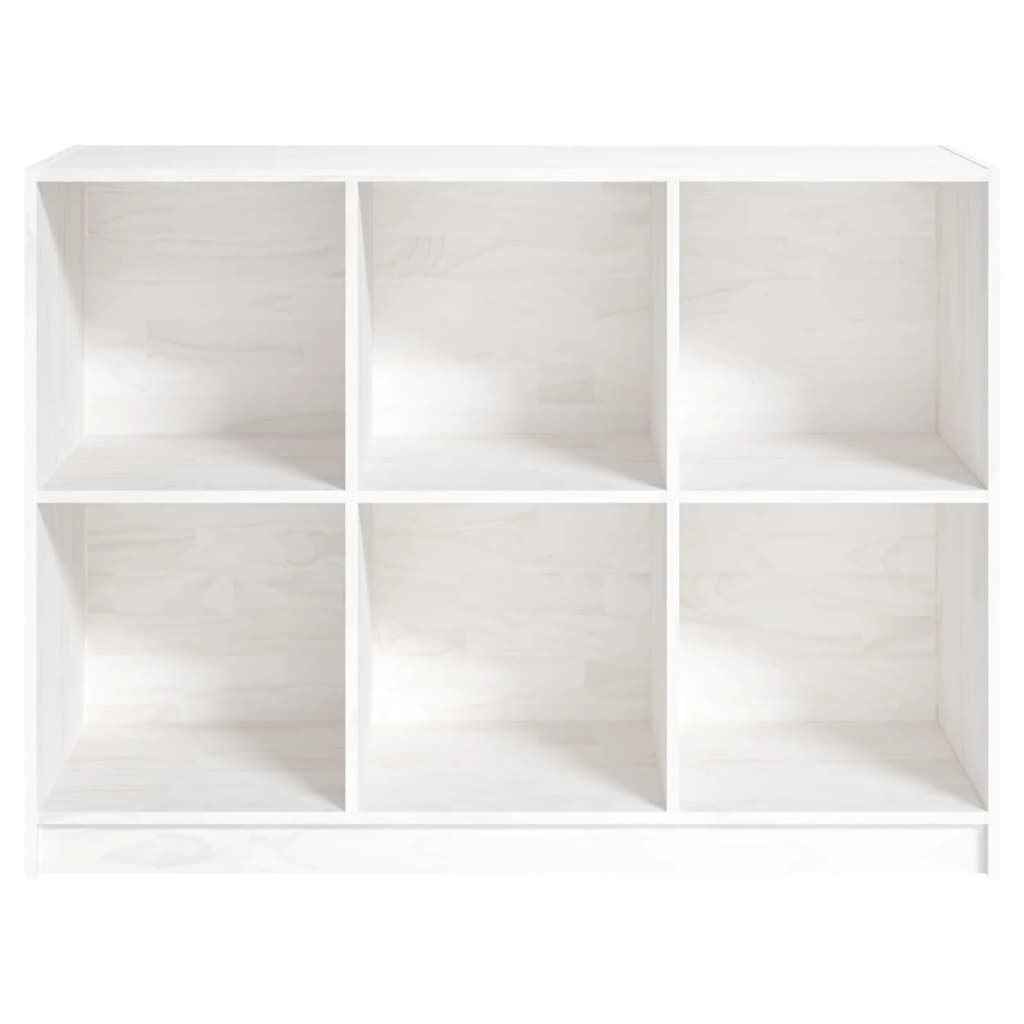 Boekenkast 104x33x76 cm massief grenenhout