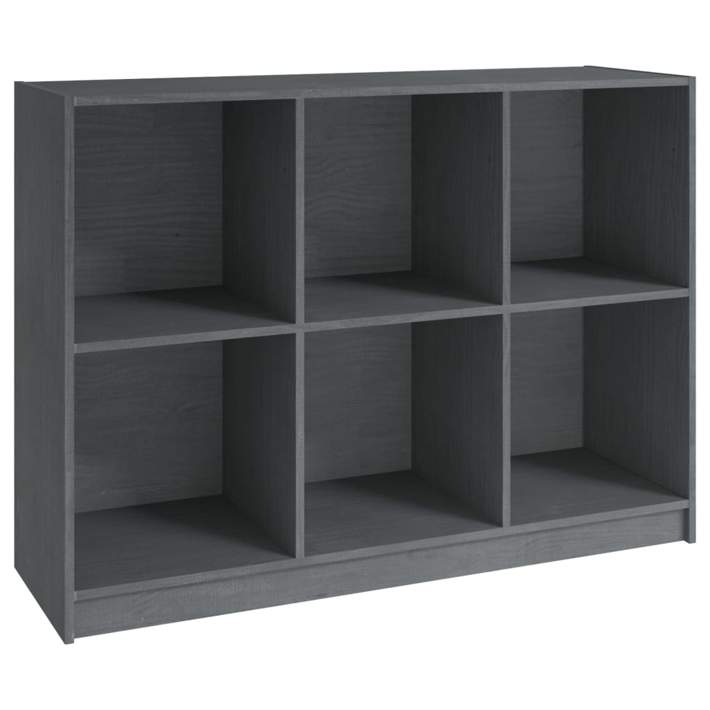 Boekenkast 104x33x76 cm massief grenenhout