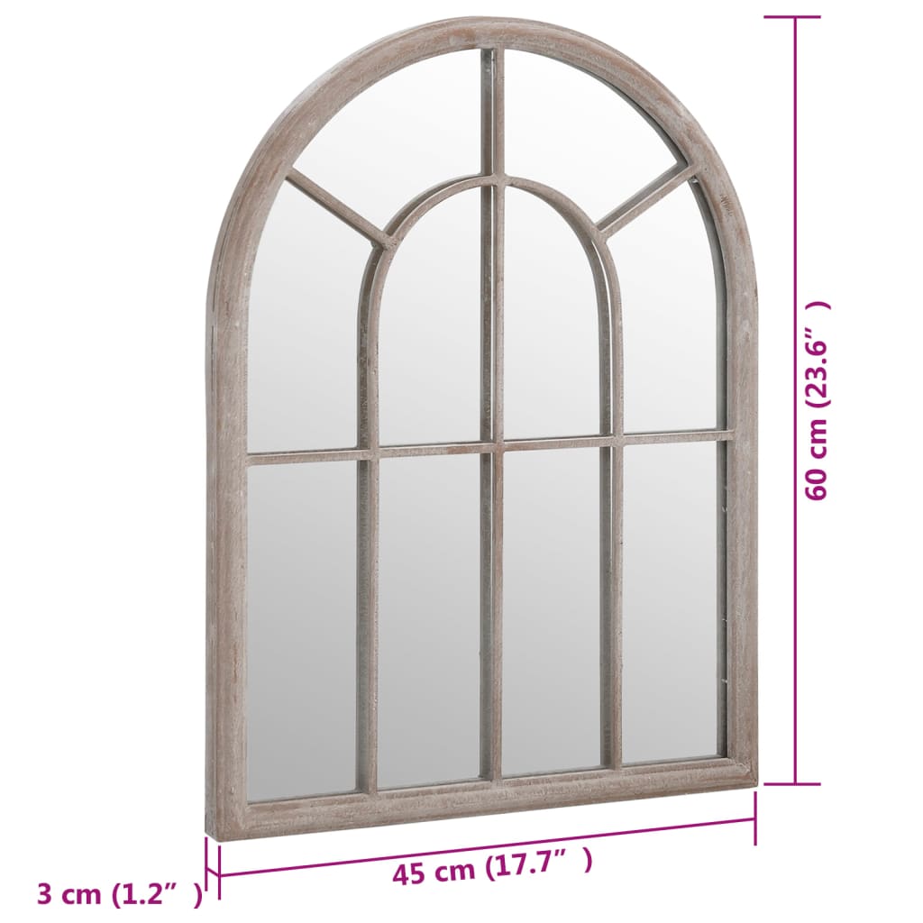 Spiegel 60x45 cm ijzer