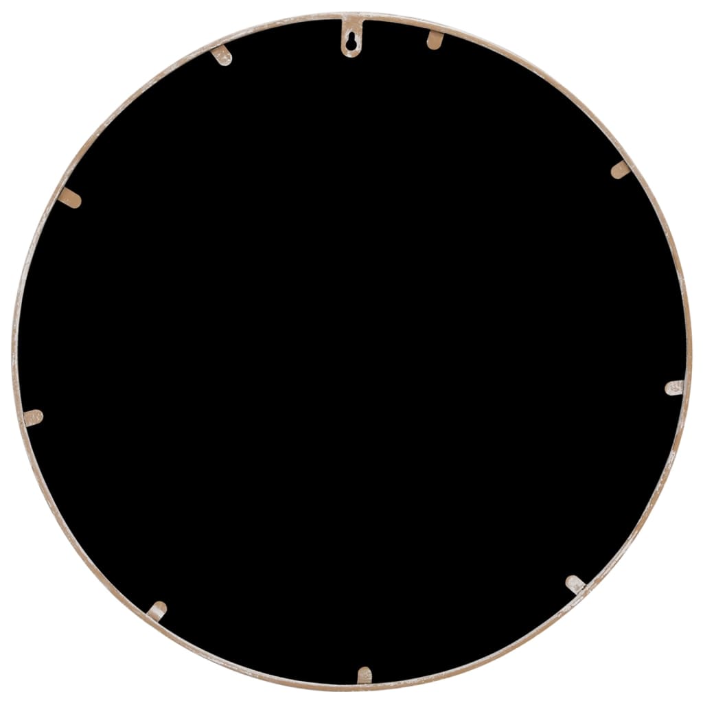 Spiegel rond 60x2,5 cm ijzer