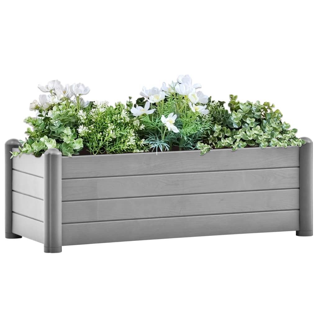 Plantenbak verhoogd 100x43x35 cm PP