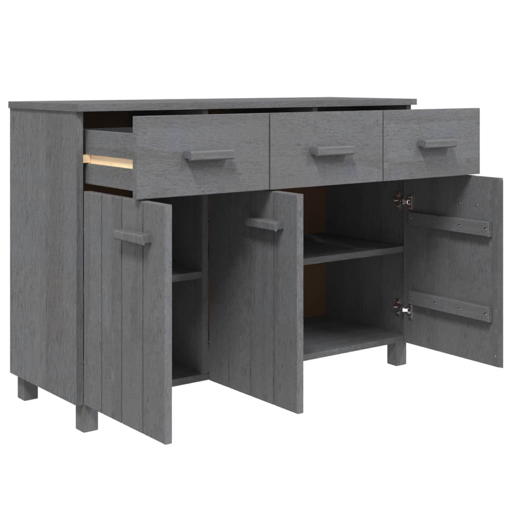 Dressoir HAMAR 113x40x80 cm massief grenenhout