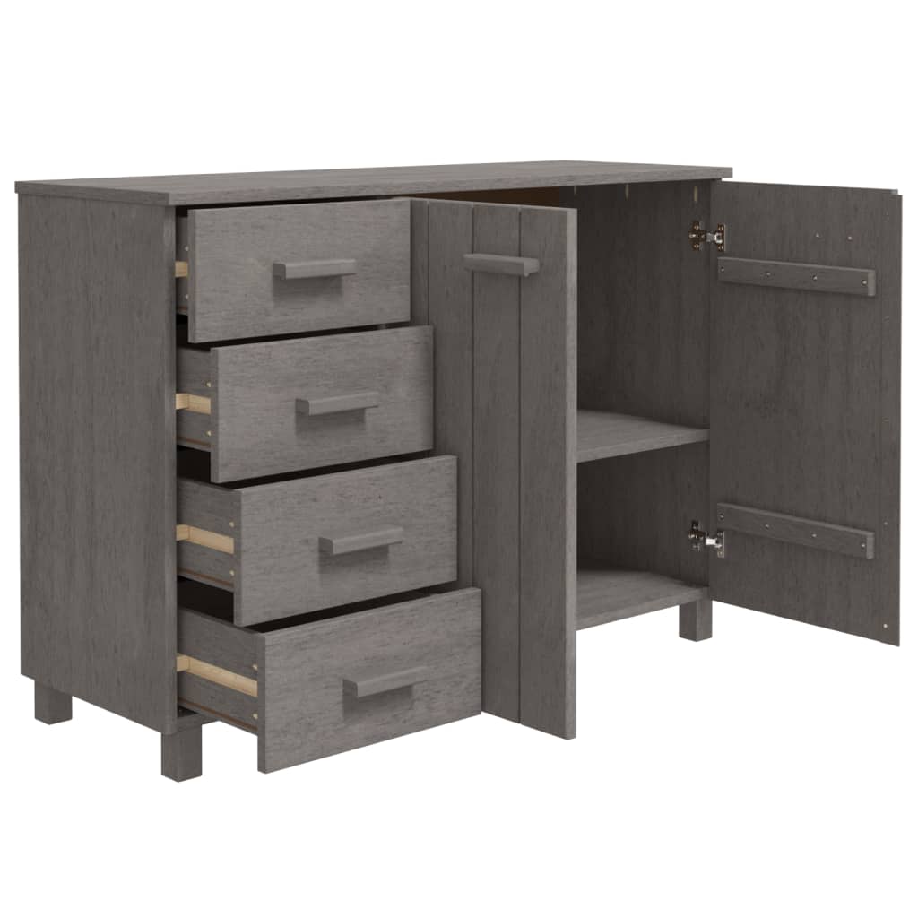 Dressoir HAMAR 113x40x80 cm massief grenenhout