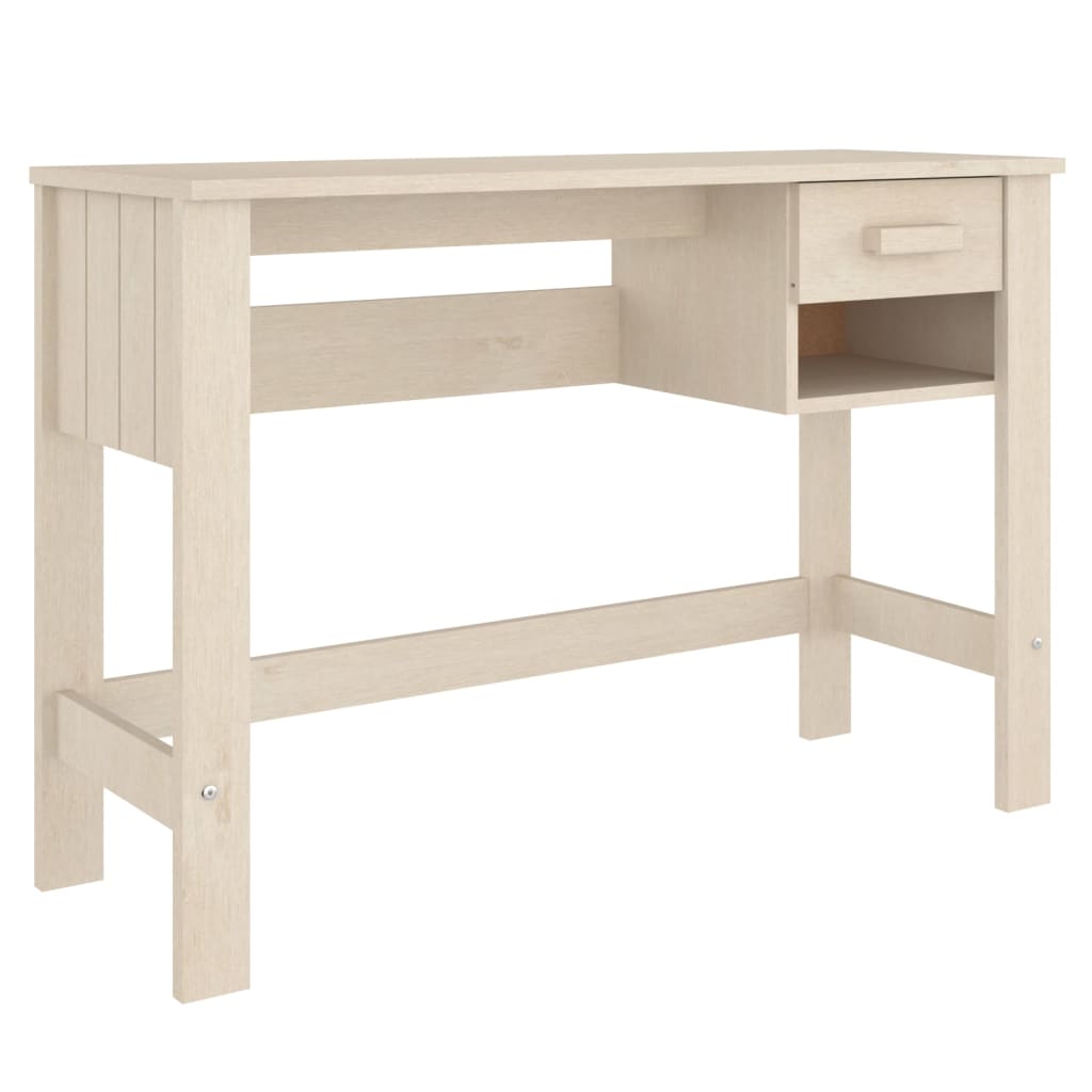 Bureau HAMAR 110x40x75 cm massief grenenhout