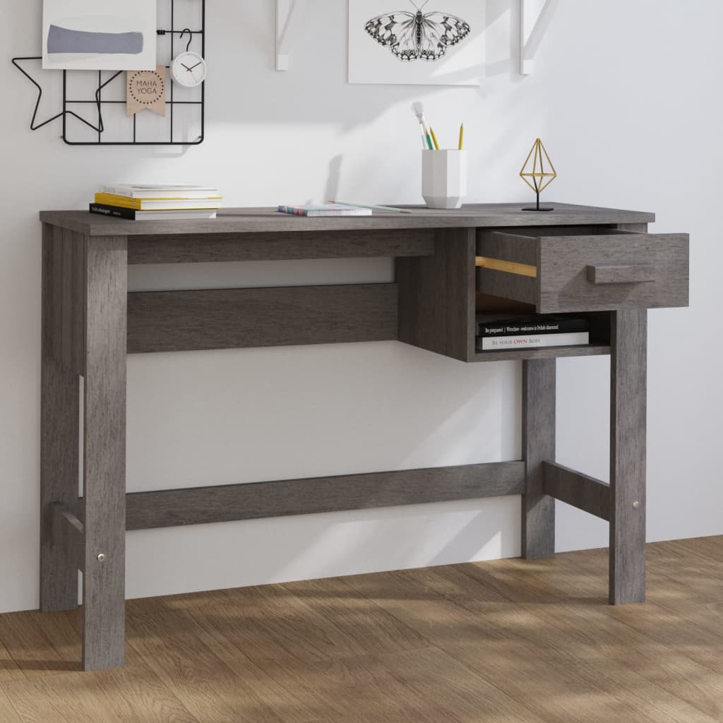 Bureau HAMAR 110x40x75 cm massief grenenhout