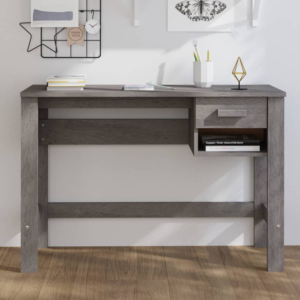 Bureau HAMAR 110x40x75 cm massief grenenhout