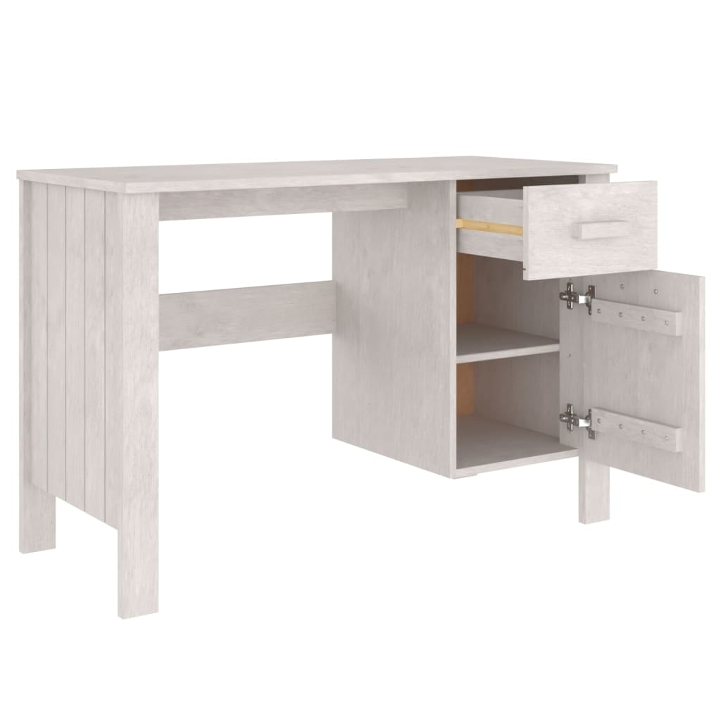 Bureau HAMAR 113x50x75 cm massief grenenhout