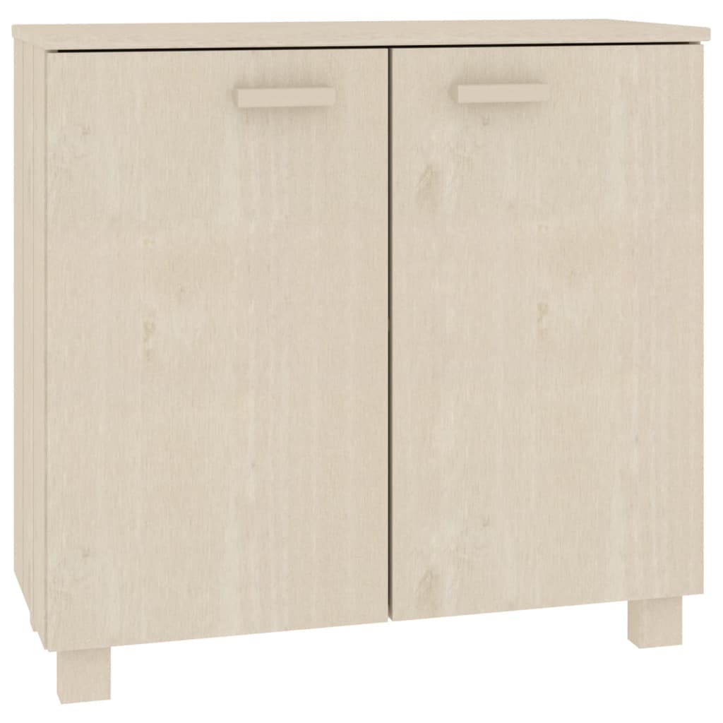 Dressoir HAMAR 85x35x80 cm massief grenenhout