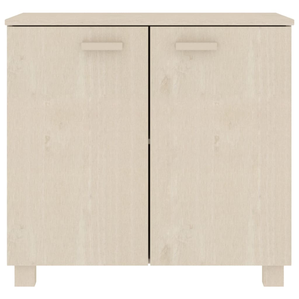 Dressoir HAMAR 85x35x80 cm massief grenenhout