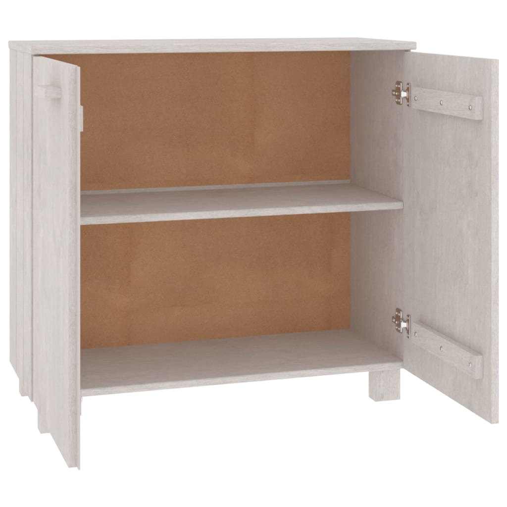 Dressoir HAMAR 85x35x80 cm massief grenenhout