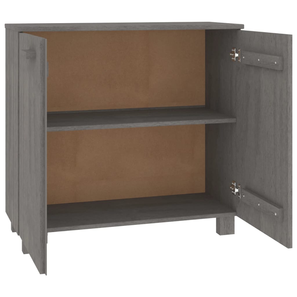 Dressoir HAMAR 85x35x80 cm massief grenenhout