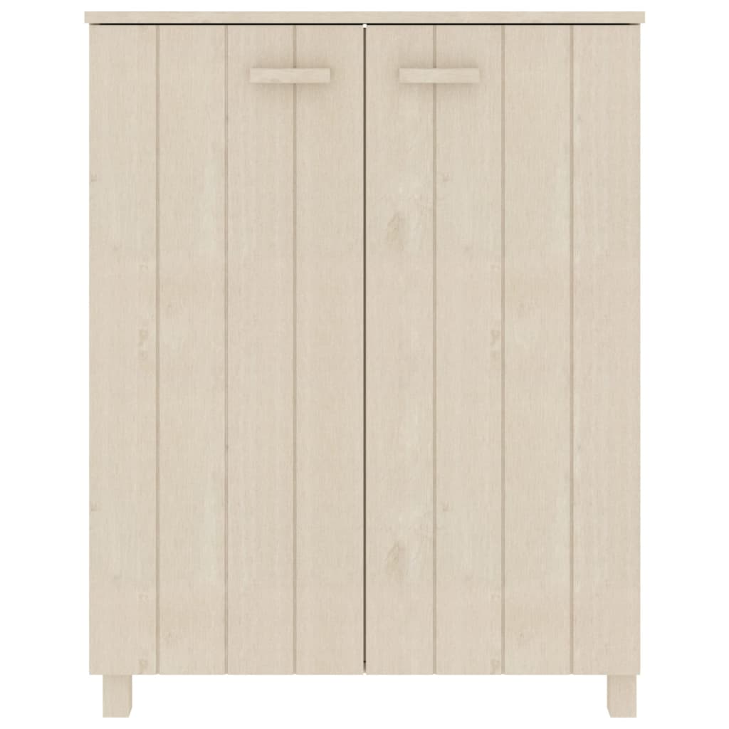 Schoenenkast HAMAR 85x40x108 cm massief grenenhout