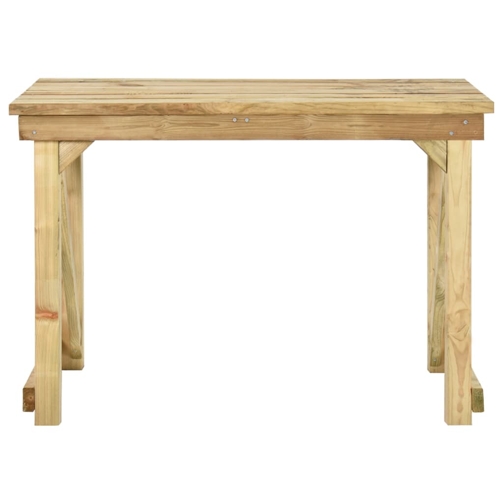 Tuintafel 160x79x75 cm hout