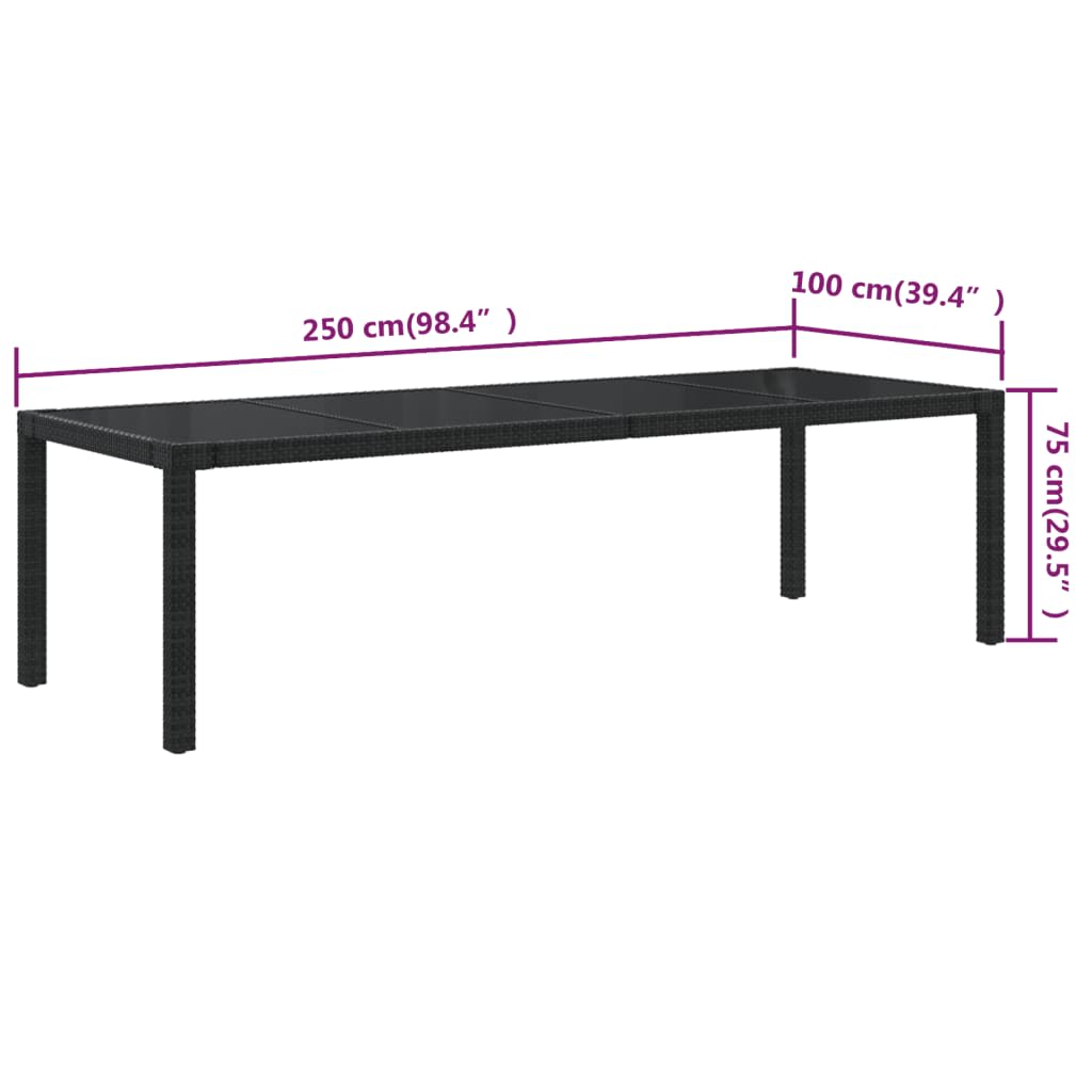 9-delige Tuinset met kussens poly rattan