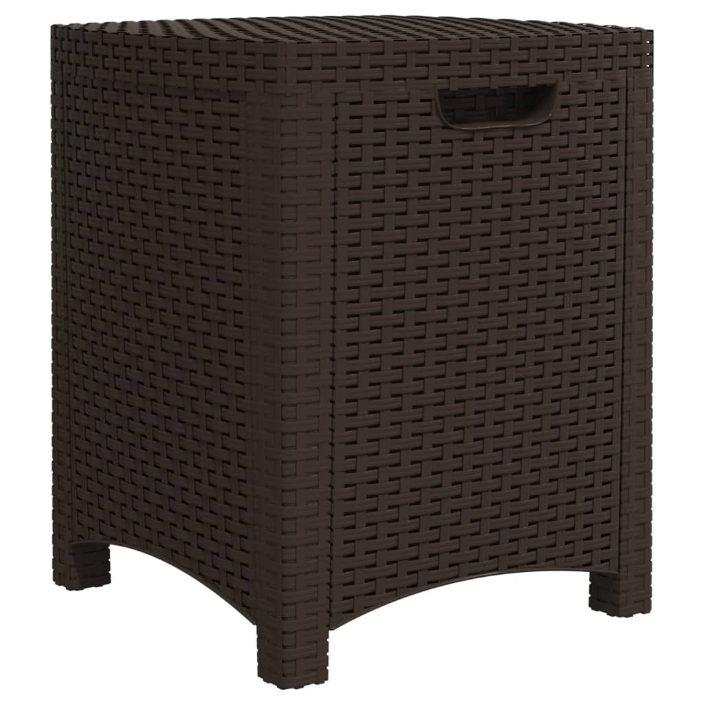 Tuinbox 39x39x46 cm PP rattan