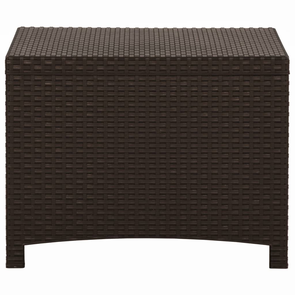 Tuinbox 39x39x46 cm PP rattan