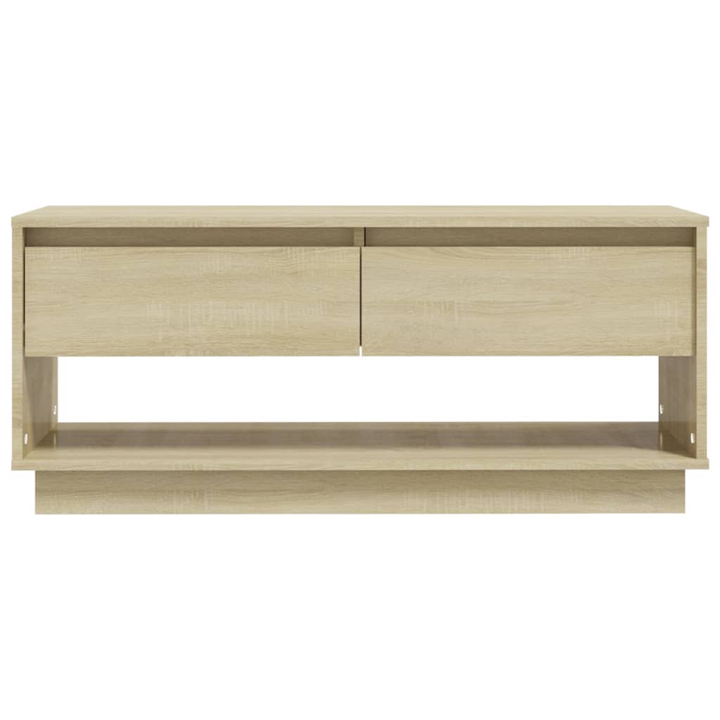 Tv-meubel 102x41x44 cm bewerkt hout