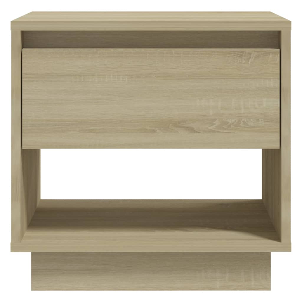 Nachtkastjes 2 st 45x34x44 cm bewerkt hout