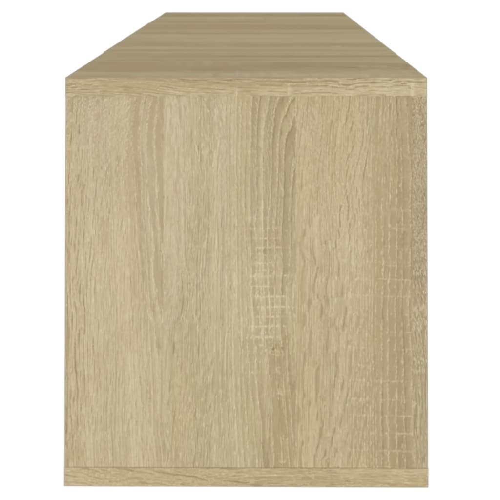 Tv-meubel 120x30x40,5 cm bewerkt hout eikenkleurig