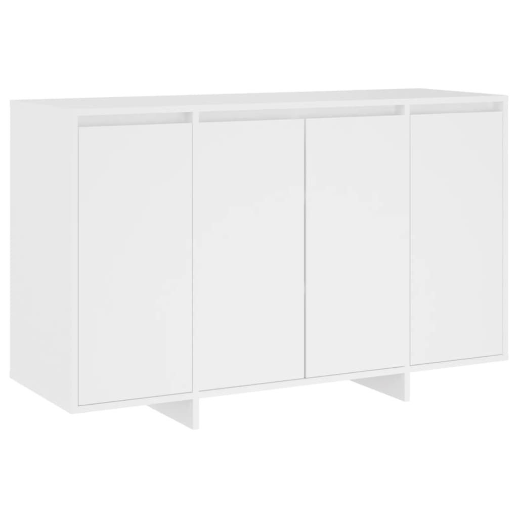 Dressoir 120x41x75 cm bewerkt hout eikenkleurig