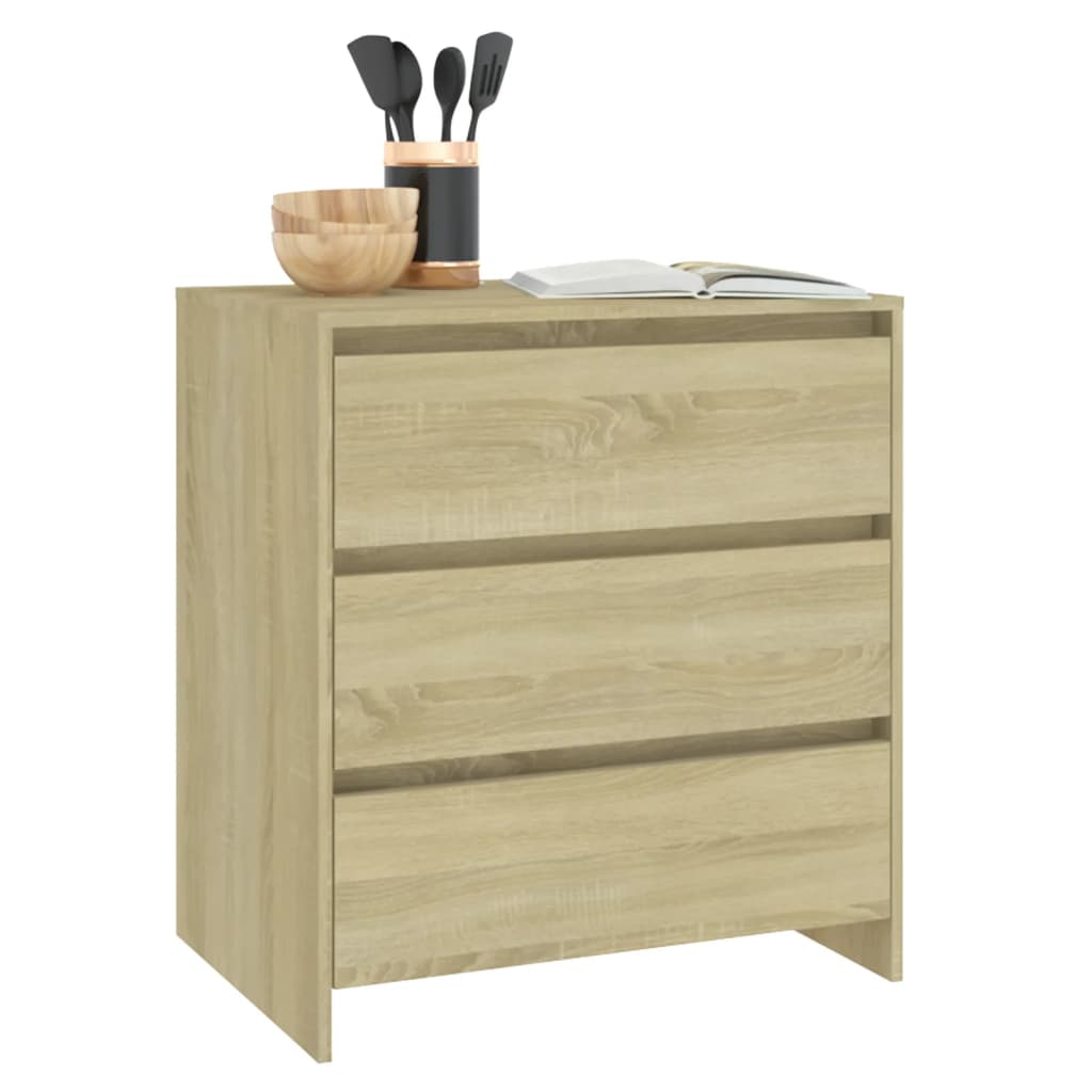 Dressoir 70x41x75 cm bewerkt hout