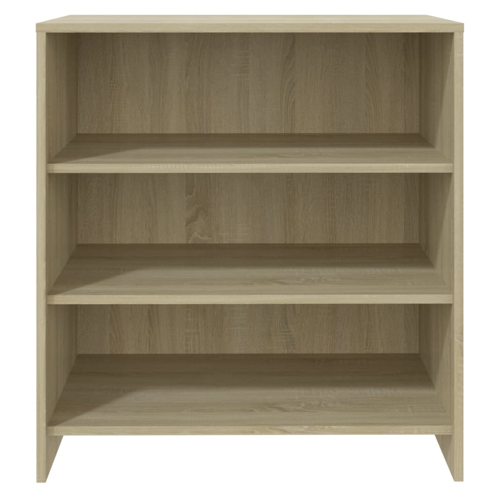 Dressoir 70x40,5x75 cm bewerkt hout eikenkleurig